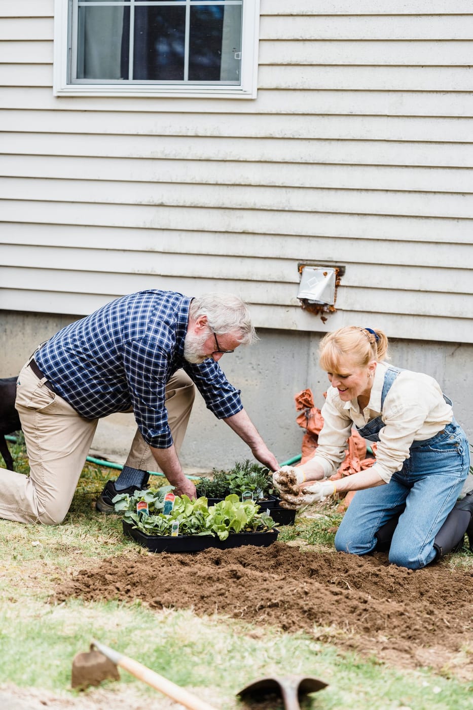 Residents enjoying the gardens